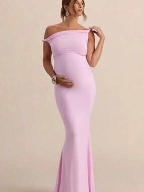 club london mademoiselle dress Mademoiselle | Black Cowl-Neck Maxi Dress With Draped Detailing